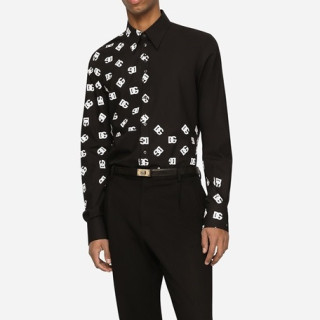 돌체앤가바나 남성 블랙 셔츠 - Dolce&Gabbana Mens Black Tshirts - do391x