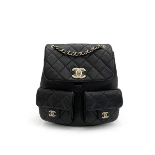 샤넬 여성 블랙 23백 - Chanel Womens Black Back Pack - ch68x