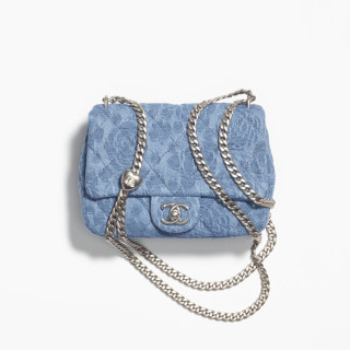샤넬 여성 블루 숄더백 - Chanel Womens Blue Shoulder Bag - ch72x