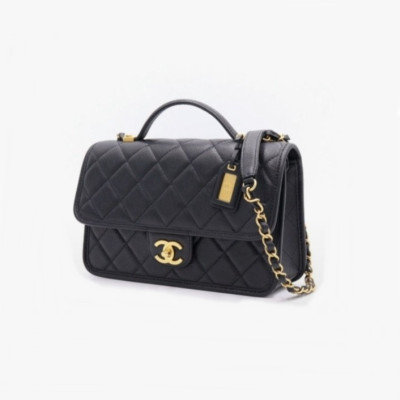 샤넬 여성 블랙 숄더백 - Chanel Womens Black Shoulder Bag - ch77x