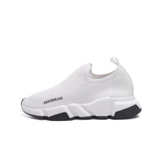 발렌시아가 남/녀 화이트 스니커즈 - Balenciaga Unisex White Sneakers - ba224x
