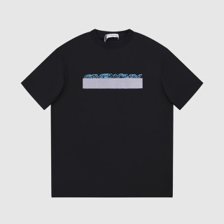 지방시 남성 크루넥 블랙 반팔티 - Givenchy Mens Black Short Sleeved Tshirts - gi206x