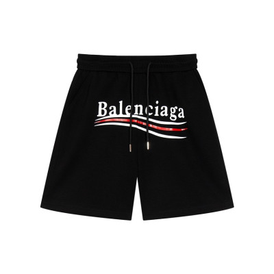 발렌시아가 남성 블랙 반바지 - Balenciaga Mens Black Half-pants - ba300x