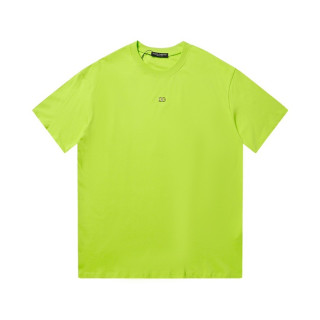 돌체앤가바나 남성 그린 크루넥 반팔티 - Dolce&Gabbana Mens Green Tshirts - dol451x