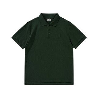 입생로랑 남성 그린 폴로 반팔티 - Saint laurent Green Short sleeved Tshirts - ysl351x