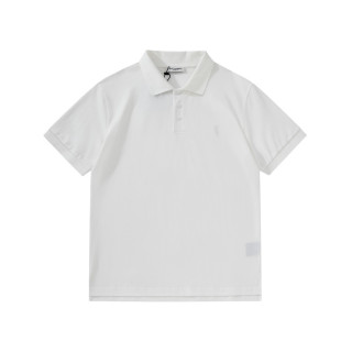 입생로랑 남성 화이트 폴로 반팔티 - Saint laurent White Short sleeved Tshirts - ysl352x