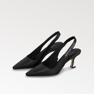 루이비통 여성 블랙 하이힐 - Louis vuitton Womens Black High-heels - lv981x