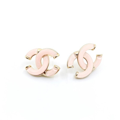 샤넬 여성 핑크 이어링 - Chanel Womens Pink Gold Earring - acc55x