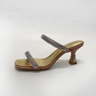 루이비통 여성 골드 하이힐 - Louis vuitton Womens Gold High-heels - lv1384x