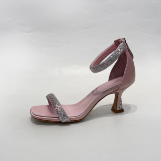 루이비통 여성 핑크 하이힐 - Louis vuitton Womens Pink High-heels - lv1385x