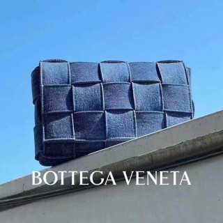 보테가베네타 남성 블루 카세트백 - Bottega Veneta Mens Blue Cassette Bag - bv87x