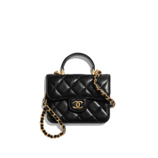 샤넬 여성 블랙 미니백 - Chanel Womens Black Mini Bag - ch442x