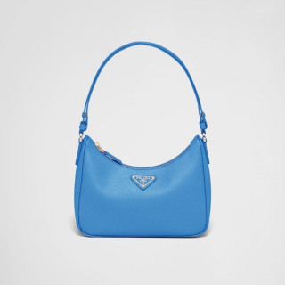 프라다 여성 블루 호보백 - Prada Womens Blue Hobo Bag - pr587x