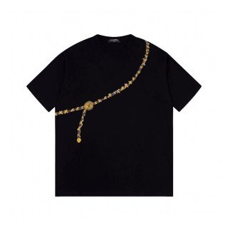 샤넬 남/녀 크루넥 블랙 반팔티 - Chanel Unisex Black Tshirts - ch471x