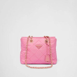 프라다 여성 핑크 체인 숄더백 - Prada Womens Pink Shoulder Bag - pr604x