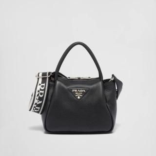 프라다 여성 블랙 크로스백 - Prada Womens Black Cross Bag - pr611x