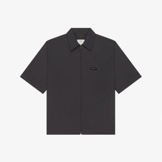 지방시 남성 블랙 폴로 반팔티 - Givenchy Mens Black Short Sleeved Tshirts - gi319x