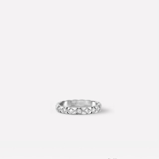 샤넬 여성 화이트 골드 반지 - Chanel Womens White Gold Ring - acc176x