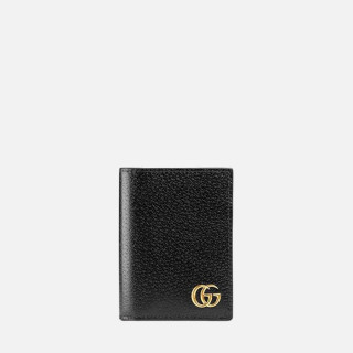 구찌 남성 GG 마몬트 레더 가죽 케이스 【매장-100만원대】 - Gucci Mens Black Card Case - gu962x