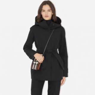 버버리 여성 블랙 트렌치 코트 - Burberry Womens Black Coats - bu299x