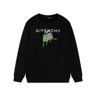 지방시 남성 캐쥬얼 블랙 맨투맨 - Givenchy Mens Black Tshirts - gi344x