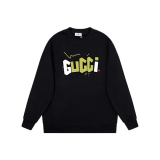 구찌 남성 베이직 블랙 맨투맨 - Gucci Mens Black Tshirts - gu1030x