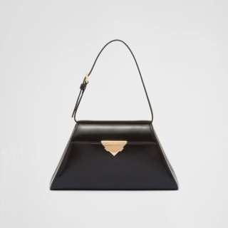 프라다 여성 블랙 숄더백 - Prada Womens Black Shoulder Bag - pr756x