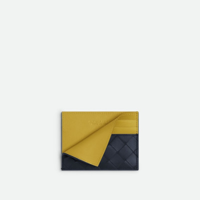 보테가베네타 남성 옐로우 카드 지갑 - Bottega Veneta Mens Yellow Card Case - bv217x
