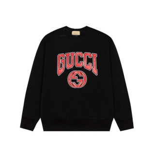 구찌 남성 베이직 블랙 맨투맨 - Gucci Mens Black Tshirts - gu1117x