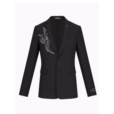 디올 남성 블랙 슈트 자켓 - Dior Mens Black Jackets - di855x