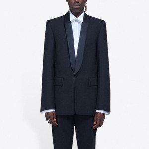 발렌시아가 남성 블랙 슈트 자켓 - Balenciaga Mens Black Suit Jackets - ba835x