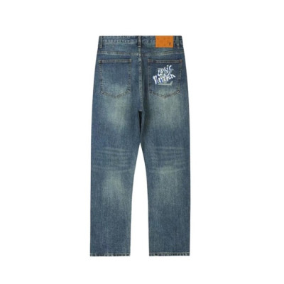 루이비통 남성 블루 청바지 - Louis vuitton Mens Blue Jeans - lv2035x