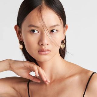 프라다 여성 골드 이어링 - Prada Womens Gold Earring - acc694x