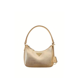 프라다 여성 골드 호보백 - Prada Womens Gold Hobo Bag - pr870x