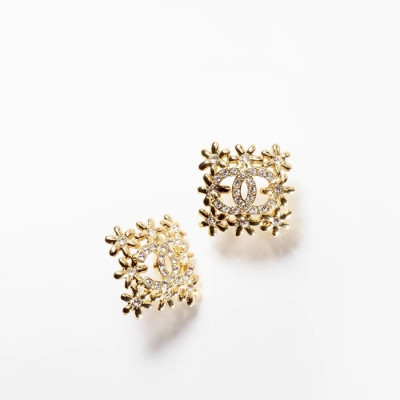 샤넬 여성 골드 이어링 - Chanel Womens Gold Earring - acc842x