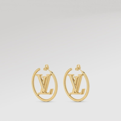 루이비통 여성 골드 이어링 - Louis vuitton Womens Gold Earring - acc850x
