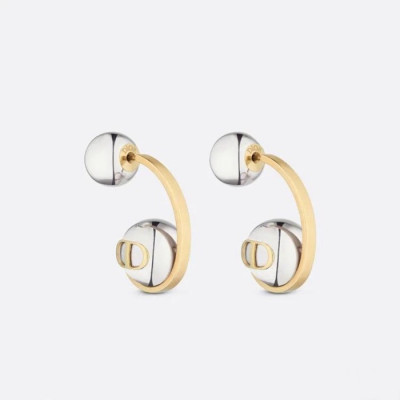 디올 여성 골드 이어링 - Dior Womens Gold Earring - acc866x