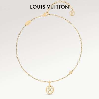 루이비통 여성 옐로우 골드 목걸이 - Louis vuitton Womens Yellow Gold Necklace - acc872x