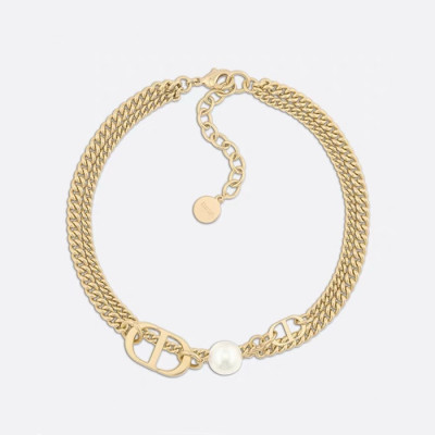 디올 여성 골드 목걸이 - Dior Womens Gold Necklace - acc880x