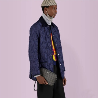 구찌 남성 네이비 다운 자켓 - Gucci Mens Navy Jackets - cl66x