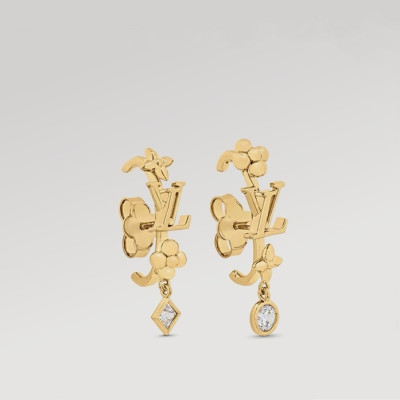 루이비통 여성 골드 이어링 - Louis vuitton Womens Gold Earring - acc1215x