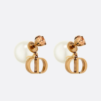 디올 여성 골드 이어링 - Dior Womens Gold Earring - acc1289x