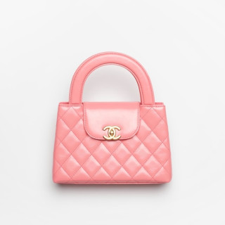 샤넬 여성 핑크 23k 켈리백 - Chanel Womens Pink Kelly Bag - chb01x