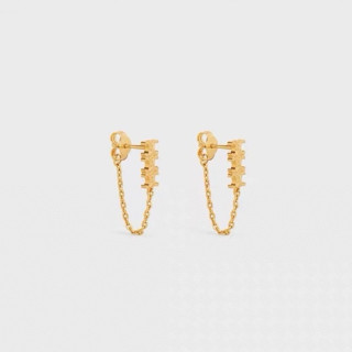 셀린느 여성 골드 이어링 - Celine Womens Gold Earring - acc1337x