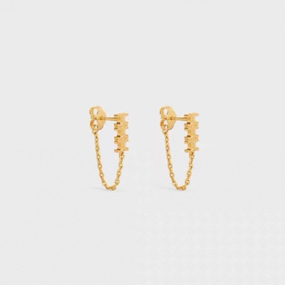 셀린느 여성 골드 이어링 - Celine Womens Gold Earring - acc1337x