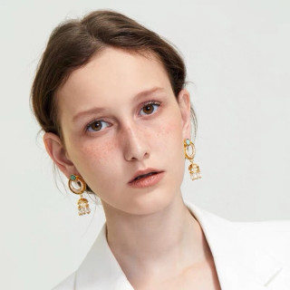 보테가베네타 여성 골드 이어링 - Bottega veneta Womens Gold Earring - acc1346x