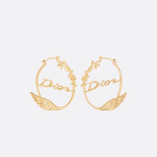 디올 여성 골드 이어링 - Dior Womens Gold Earring - acc1436x