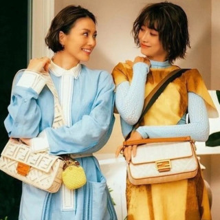 펜디 여성 아이보리 바게트백 - Fendi Womens Baguette Bag - feb189x