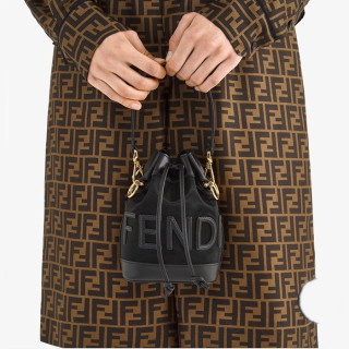 펜디 여성 블랙 버킷백 - Fendi Womens Bucket Bag - feb234x