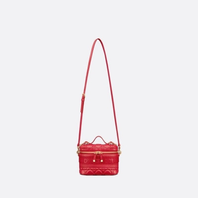 디올 여성 레드 미니 백 - Dior Womens Red Mini Bag - dib402x